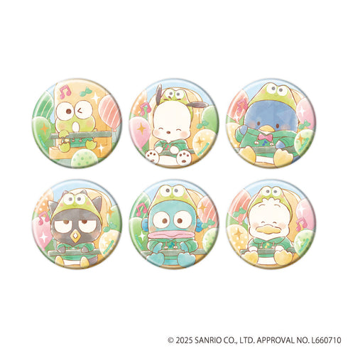 『はぴだんぶい』ホログラム缶バッジ(57mm)05/コンプリートセット(全6種)(グラフアートイラスト)